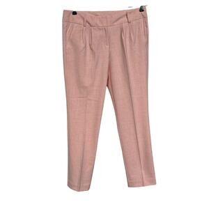 Worthington Pants Size 4 Ankle Length Blush Pink Heather Career Business Work